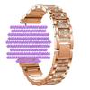Dámský řemínek pro Garmin Venu 4 3 2 SQ2 2plus Active 6 5 3 Diamantový kovový náramek pro Garmin Forerunner 570 970 158 165 245 645 265S 255S Approach S50