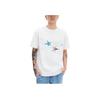 Li-Ning Star Print Casual Crew Neck T-Shirt Men Tops Off-White AHSU265-1
