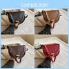 Stylish Vintage Saddle Bag For Women With Trendy Colors And Soft Pu Material