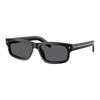 Prada Original Design Acetate Square Sunglasses Men's Black