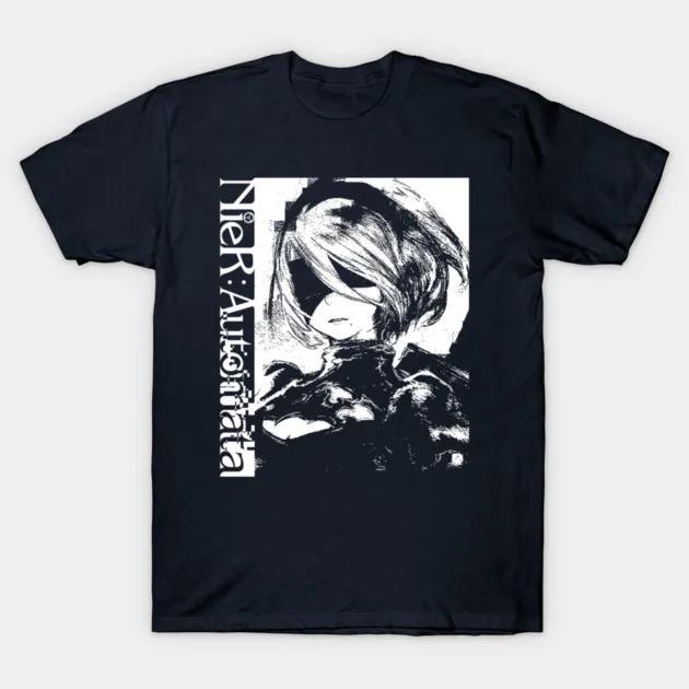 NieR Personalized TShirt AllSeason Loose Couple Style Unisex Y2K Short Sleeve Classic Street Style WOMEN And Unisex Tshirts