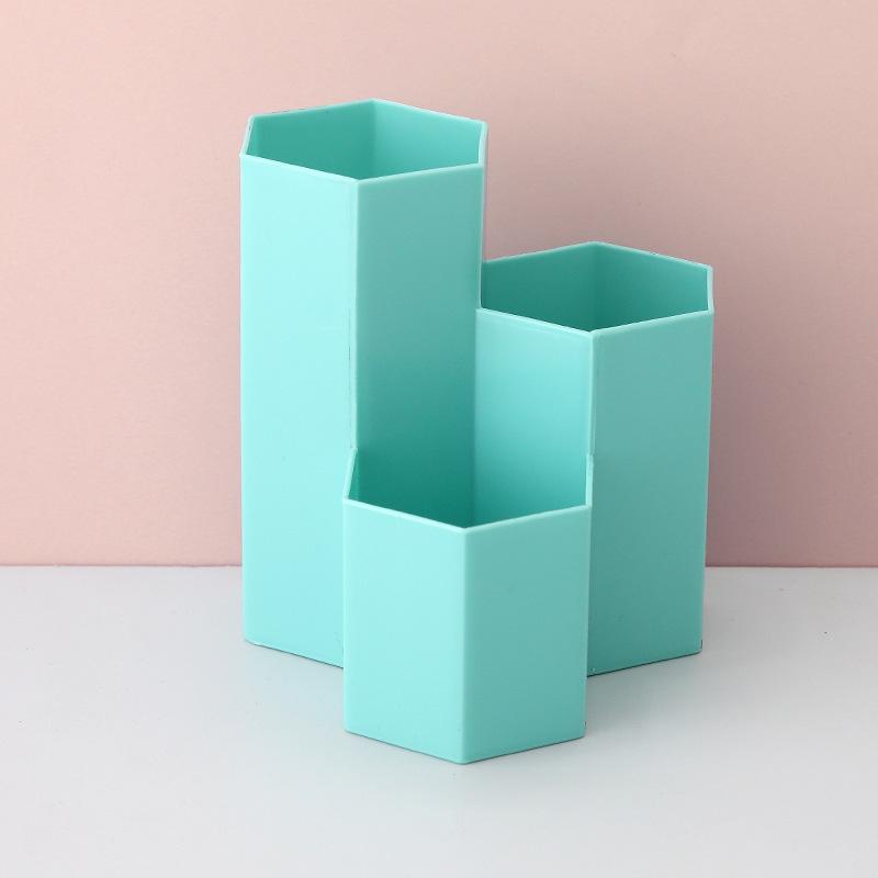 Minimalist Honeycomb Multifunctional Pen & Makeup Brush Holder