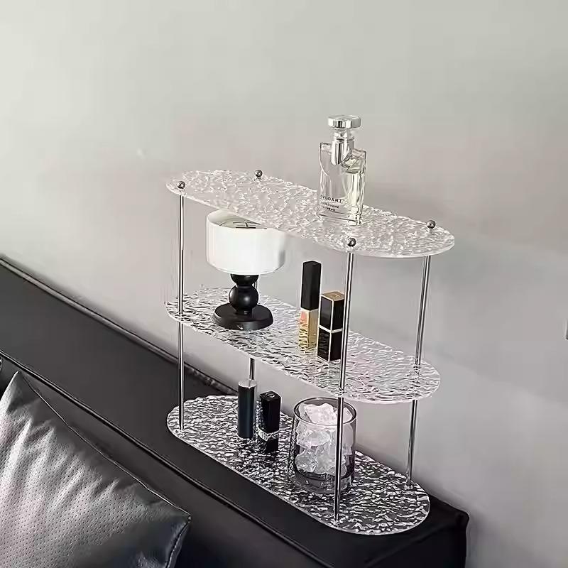 3layer Storage Rack Acrylic Display Stand Countertop Cosmetics Perfume Display Coffee Cup Holder Desktop Storage Decorate