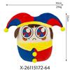 .The Amazing Digital Plush Toys Amazing Circus Clown Rabbit Plush Dolls Periphery Stuffed Toys Adults Gifts