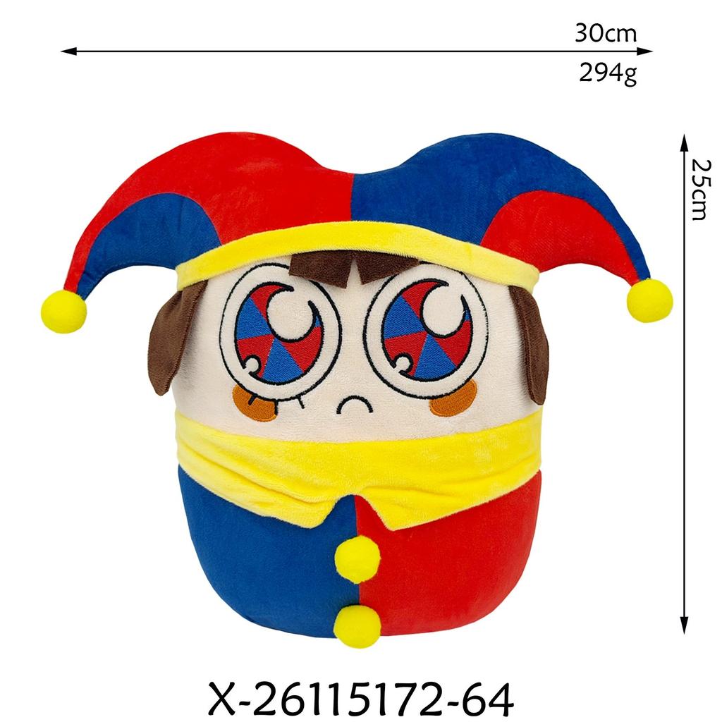 .The Amazing Digital Plush Toys Amazing Circus Clown Rabbit Plush Dolls Periphery Stuffed Toys Adults Gifts