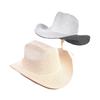 Popular European and American Classic Western Denim Straw Hat, Men's and Women's Fashion Outdoor Sunscreen Sequined Straw Hat