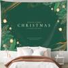 Christmas tapestry Merry  holiday party decoration background hanging cloth suitable for home living room bed