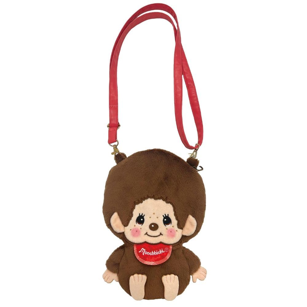 Уникальная плюшевая косметичка Monchhichi - Monchhichi-kun MC-0015BY