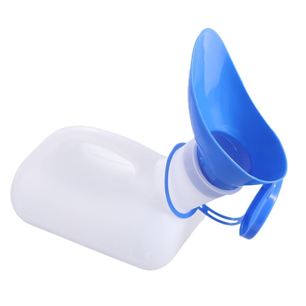 Pee Storage Tool Mobile Toilet 1000ml Car Urine Bottle Journey Urinal  Female Male