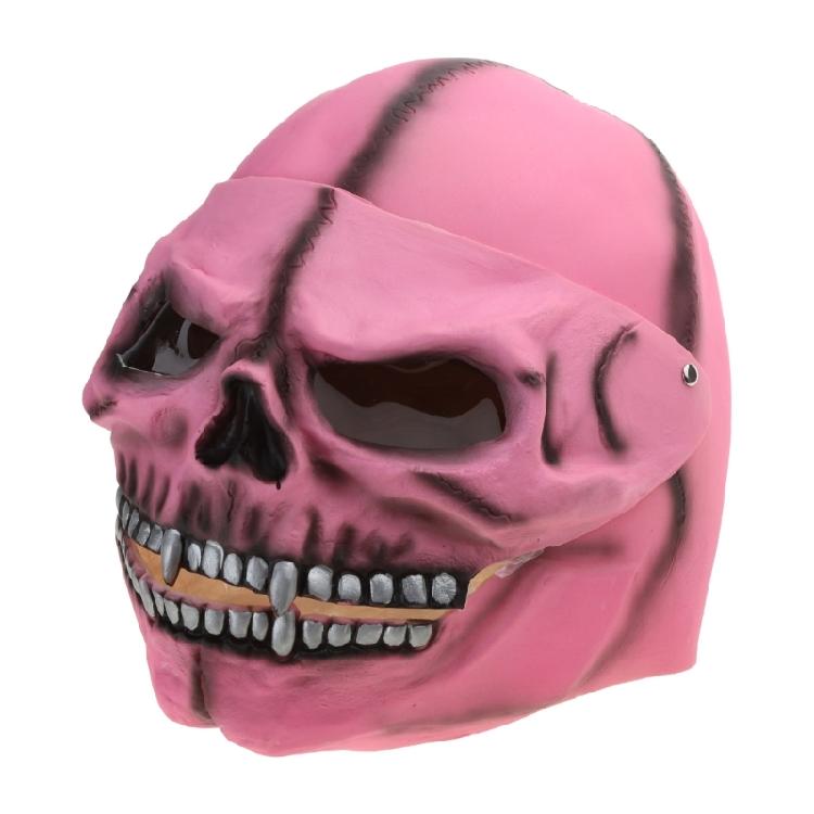 Washable Skull Skeleton Visor Adjustable Motorcycle Helmet Skull Mask Prank Prop