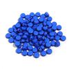 100pcs 7mm Acrylic Beads Solid Color Flat Round Loose Spacer Beads For Jewelry Making DIY Handmade Bracelet Necklace Accessories