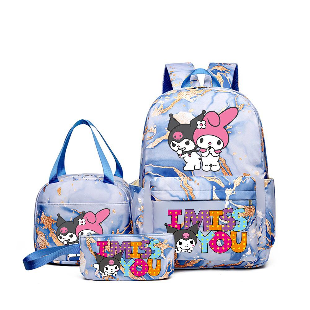 Student Schoolbag Cartoon Cute Large Capacity Backpack Lightweight Waterproof Middle School Student Backpack