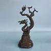 Exquisitely Crafted Qianxi Feilong Home Living Room Decoration, Brass and Copper-Colored Zodiac Dragon Creative Ornament C