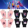 K Pop Huntri/x Fünf-Finger-Handschuhe Demœ Jägerhandschuhe Modische Winterhandschuhe Outdoor-Fahrradzubehör Kindergeburtstagsgeschenke