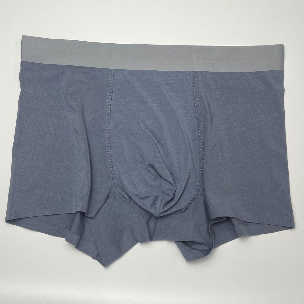 Men's Seamless Modal Boxer Briefs with Antibacterial Crotch - 2025 Edition, In Stock