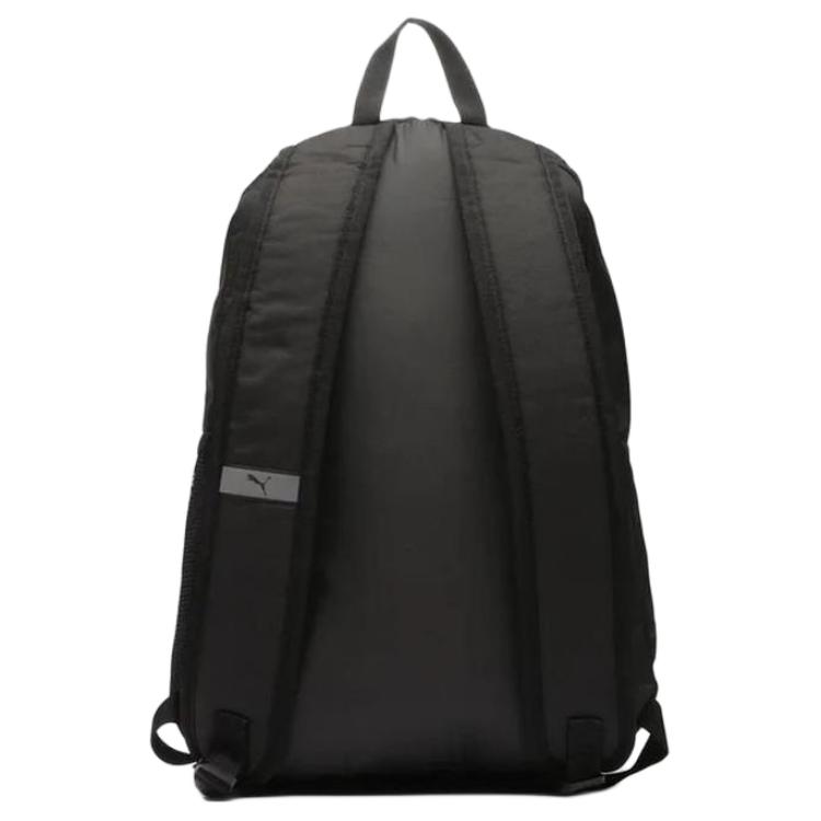 New PUMA Fabric Backpack Unisex Black Gold 075487-49