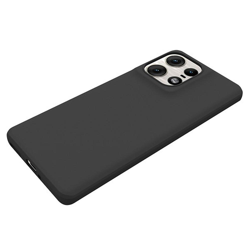 For Motorola Edge 50 Pro 5G Frosted Case Soft TPU Phone Cover with Big Rear Lens Hole