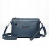 Women's Soft Leather Waterproof Crossbody Bag - 2026 Summer Fashion, Multi-layer, Versatile Single Shoulder Small Square Design