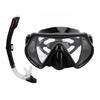 Adults Adjustable Snorkeling Set Snorkel Goggle Breathing Tube Set Adults Snorkeling Gear for Swimming Training