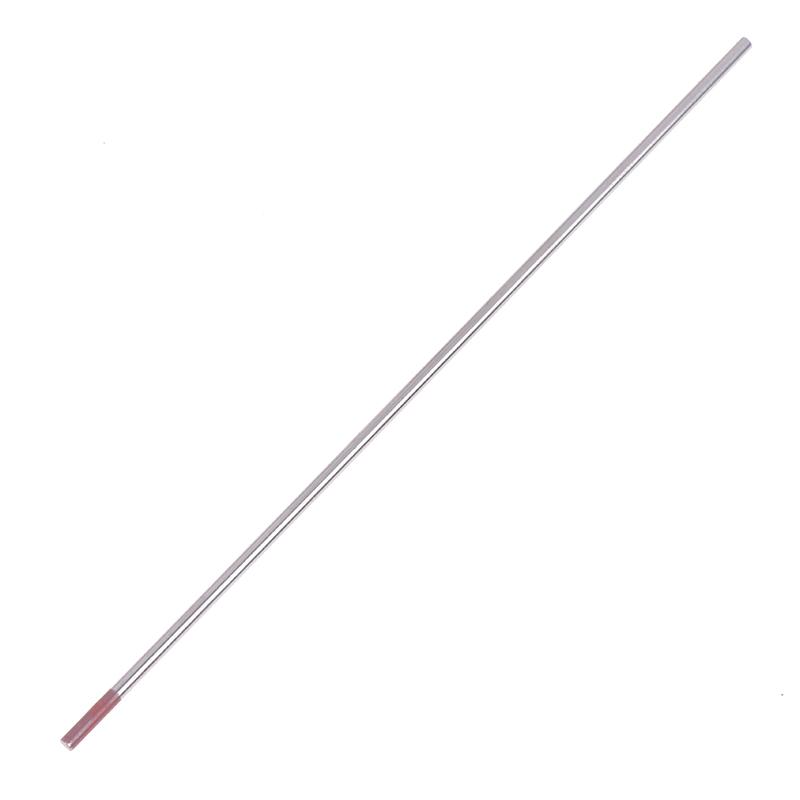 1Pcs Tungsten Electrode Wt20 Welding Tig Red Tip Rod Directional Welding Tungsten Needle Rod Argon Arc Welding Gun Red Tip Rod