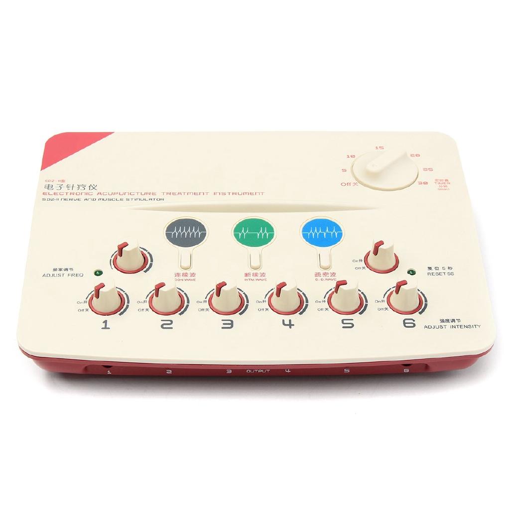 New SDZ-II Electronic Acupuncture Treatment Instrument Nerve Muscle Stimulator 10VA