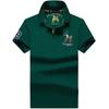 TrendHub Plussstørrelse 6XL 100% Bomull Herre Poloskjorter Kortermet Business Casual Herre T-skjorter Broderi Mann T-skjorter