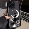 S-Sailors M-Moons Case for iPhone 16 15 14 13 12 11 Pro Max XS X XR 8 7 6S 6 Plus SE 2020 Liquid Silicone Shockproof Back Cover