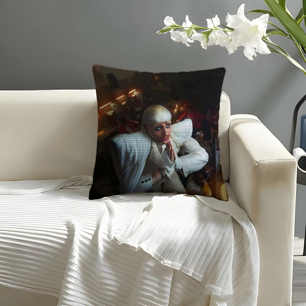 Singer Joost KkleinES Pillow Case Natural Linen Organic Fabric DoubleSided Printing Sofa Home Decor Cushion Cover