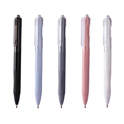 10x/Set 0.5mm Retractable Gel Pen Neutral Pen Black Ink Signature Pen Smooth Writing Pen School Office Supplies