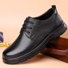 Fashion Spring Autumn Men's Dress Shoes Fashion Casual Soft-soled Leather Driving Shoes Man British New Designer Non-slip Loafers Male