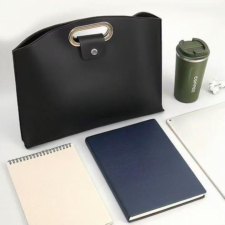 Luxury Large Capacity Laptop Handbag for Commuting