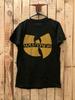 Wu-Tang Wu Tang Offizielles Band-Shirt Gelb und Schwarz Herren Medium Unisex T-Shirt