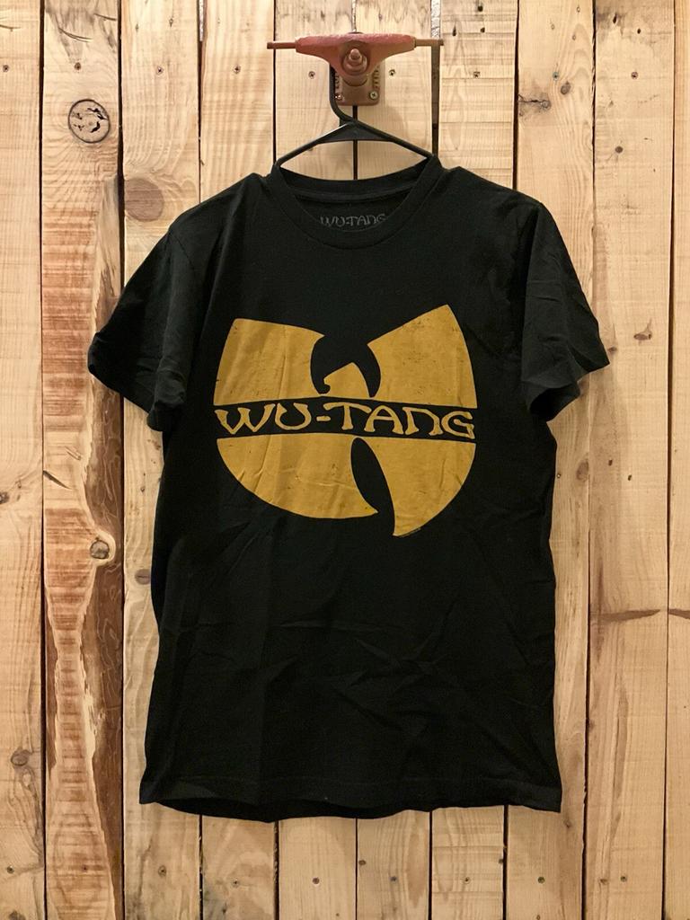 Wu-Tang Wu Tang Official Band Shirt Yellow and Black Men’s Medium Unisex T-Shirt