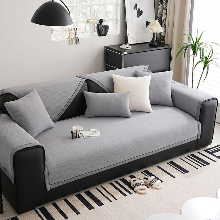 Modern Light Luxury Sofa Cushion Four Seasons Universal High-Grade Non-Slip Sofa Cover Cover Cloth Cushion