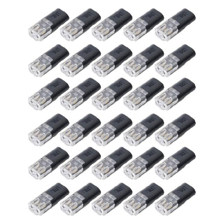 Tool Free Installation Interconnect Terminal For Automotive Wiring Projects 10/20/50pcs 2 Pin Plug Wire Connector