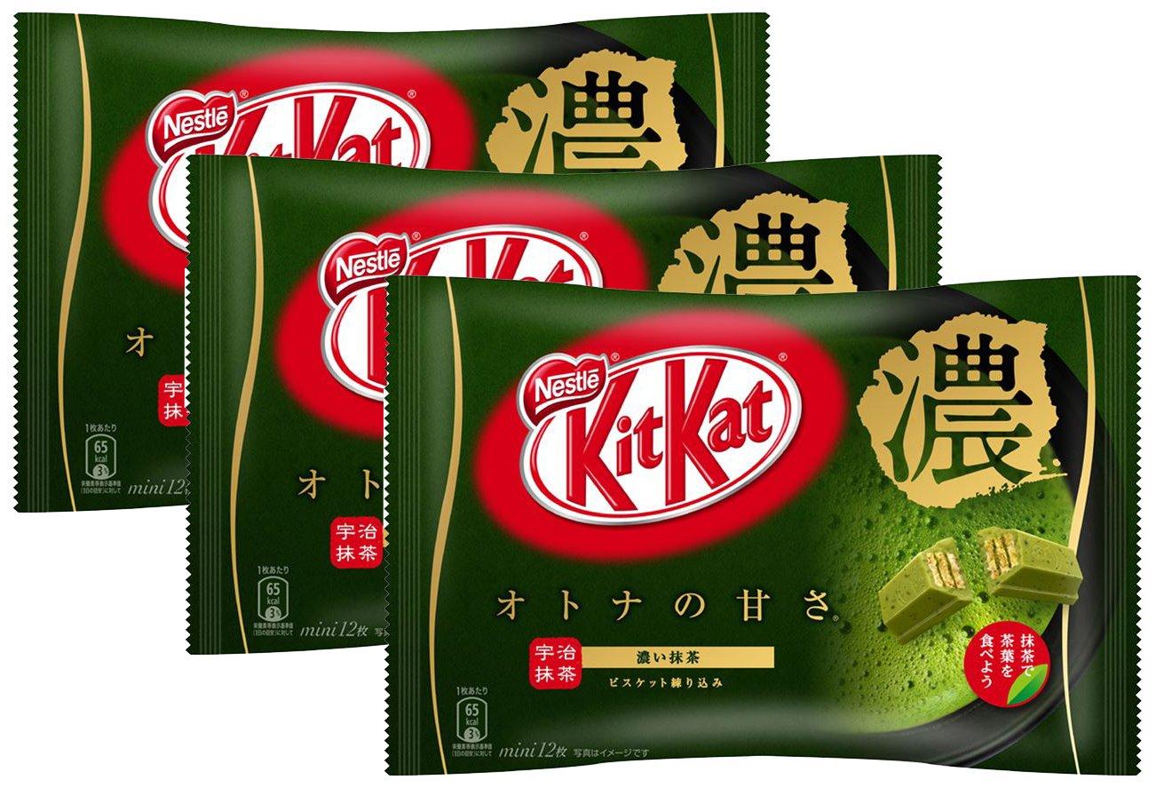 

Nestle Japan KitKat Mini Взрослый Сладкий Насыщенный Матча 12 штук х 3 пакета