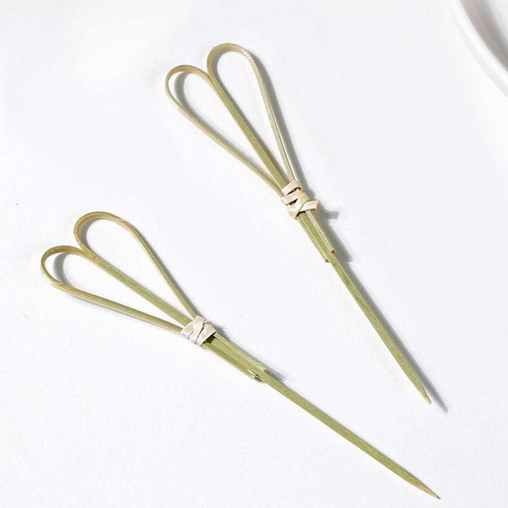 Party Decoration Cocktail Decoration Bar Tool Toothpick Art Flower Stick Fruit Stick Bamboo Stick