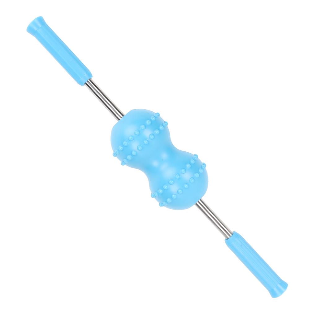 Fascia Muscle Roller Dual Ball Deep Tissue Massaging Reduces Pain Fascia Roller for Legs Neck