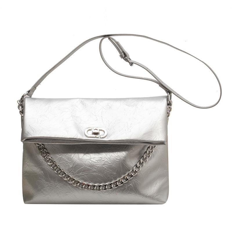 Ielgy Chain Underarm Bag Fashionable High-End Feel Large-Capacity Tote Bag Work Commuter All-
