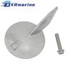 Trimmklappe Skeg Zink Anode mit Schraube 6J9-45371-00 für Yamaha 115PS 150PS 175PS 200PS Außenbordmotor 6J9-45371-01 6K1-45371-02