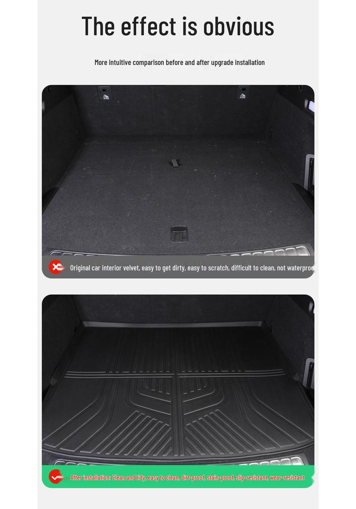 Geely Emgrand & Panda MINI Trunk Mat for Xingrui, Xingyuan, Vision X6, Binrui, Boyue