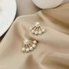 2023 S925 Silver Pearl Earrings: Elegant Korean Design for Women