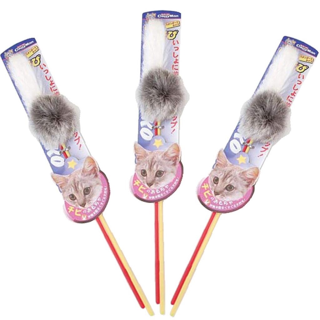 CattyMan Playful Cat Toys, 2 Sticks x 3 Packs ()