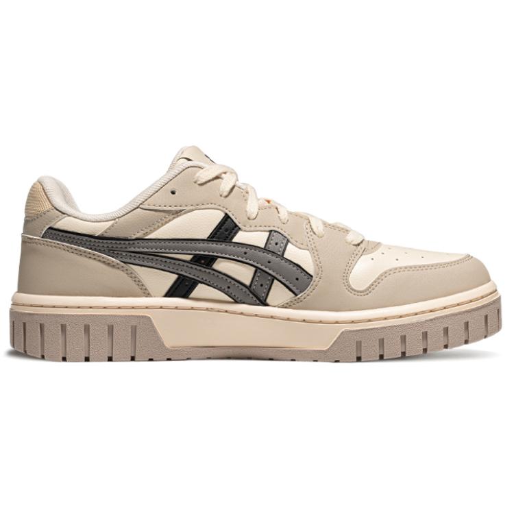 Asics Court Mz 2.0 Slip Resistant Low Top Skateboard Shoes Unisex Greige Sneakers 1203A624-250