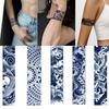8PCS Waterproof Stripe Tattoo Stickers Lasts for 2 weeks Flower Tattoo Stickers  Gifts