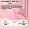 Lift Firm Contour Face Brush Soothe Massage Facial Anti-Puffiness Brush  For Face Neck