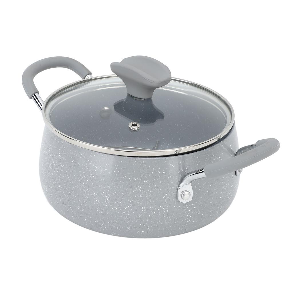 Japanese Deep Fryer Pot Dual Handle Mini Frying Pot With Lid And Oil Drip Drainer Rack for Kitchen