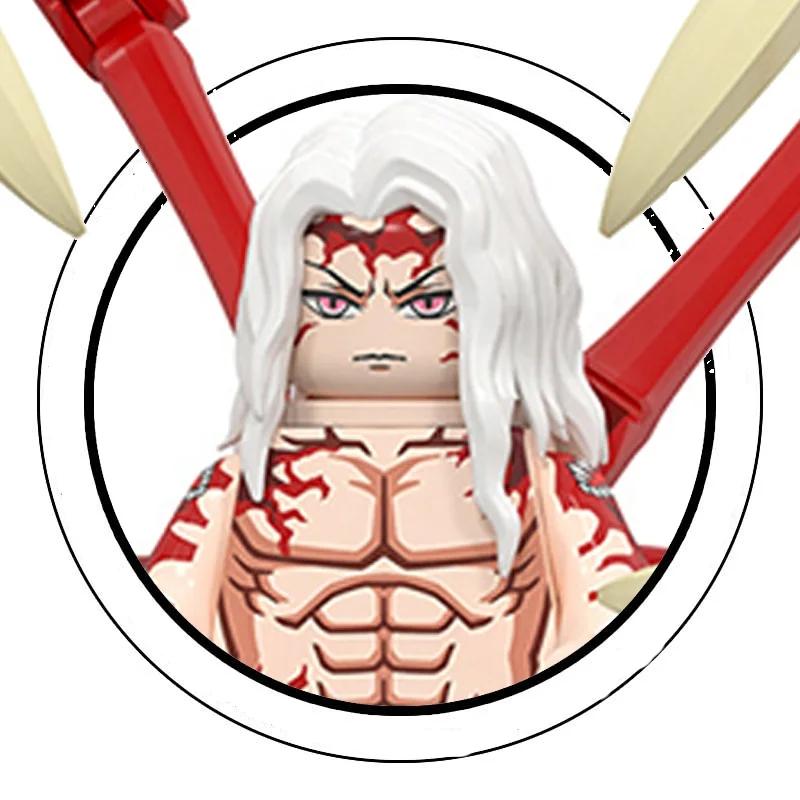 WM6202 WM6201 WM6200 WM6140 WM6139 Jujutsu Kaisen Byggeklosser Mini Actionfigur Itadori Yuji Gojo Satoru Ryomen Gaver Leker