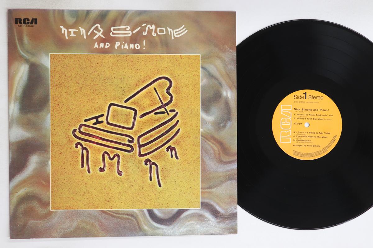 

LP Record NINA SIMONE - Nina Simone And Piano! SHP6046 RCA Japan Jazz Used