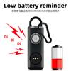 Low Battery Notice Safe Sound Personal Alarm LED Strobe Light Personal Security Alarm  Elderly